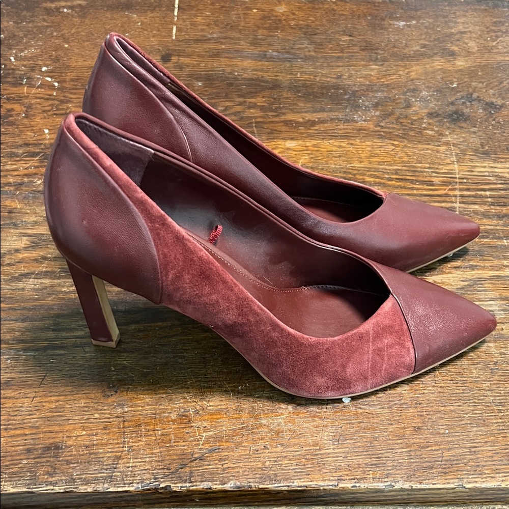 Vince Camuto Deep Red Women's Heels - Picture 3 of 6